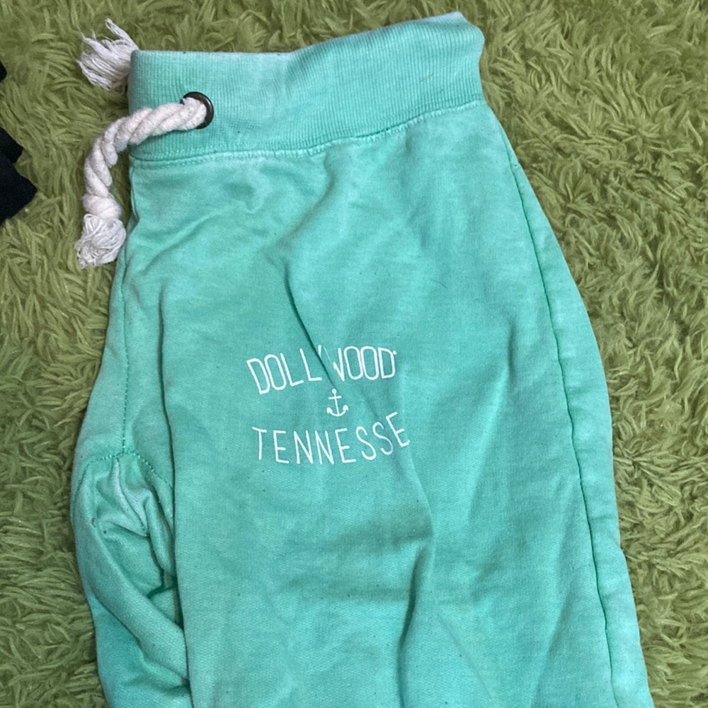 green joggers